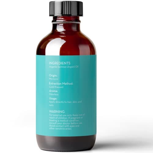 Argan Oil For Skin And Face, 4 Fl Oz - Cold Pressed, Light, Pure Argan Oil For Hair - Aceite De Argan - Thumbnail 7