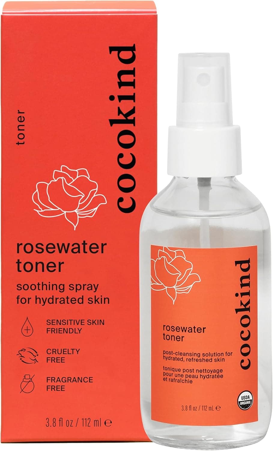 Organic Rosewater Facial Toner