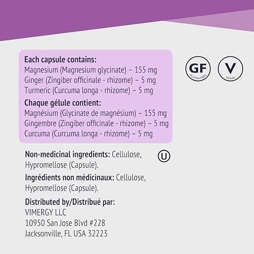 Magnesium Glycinate Capsules - Thumbnail 4
