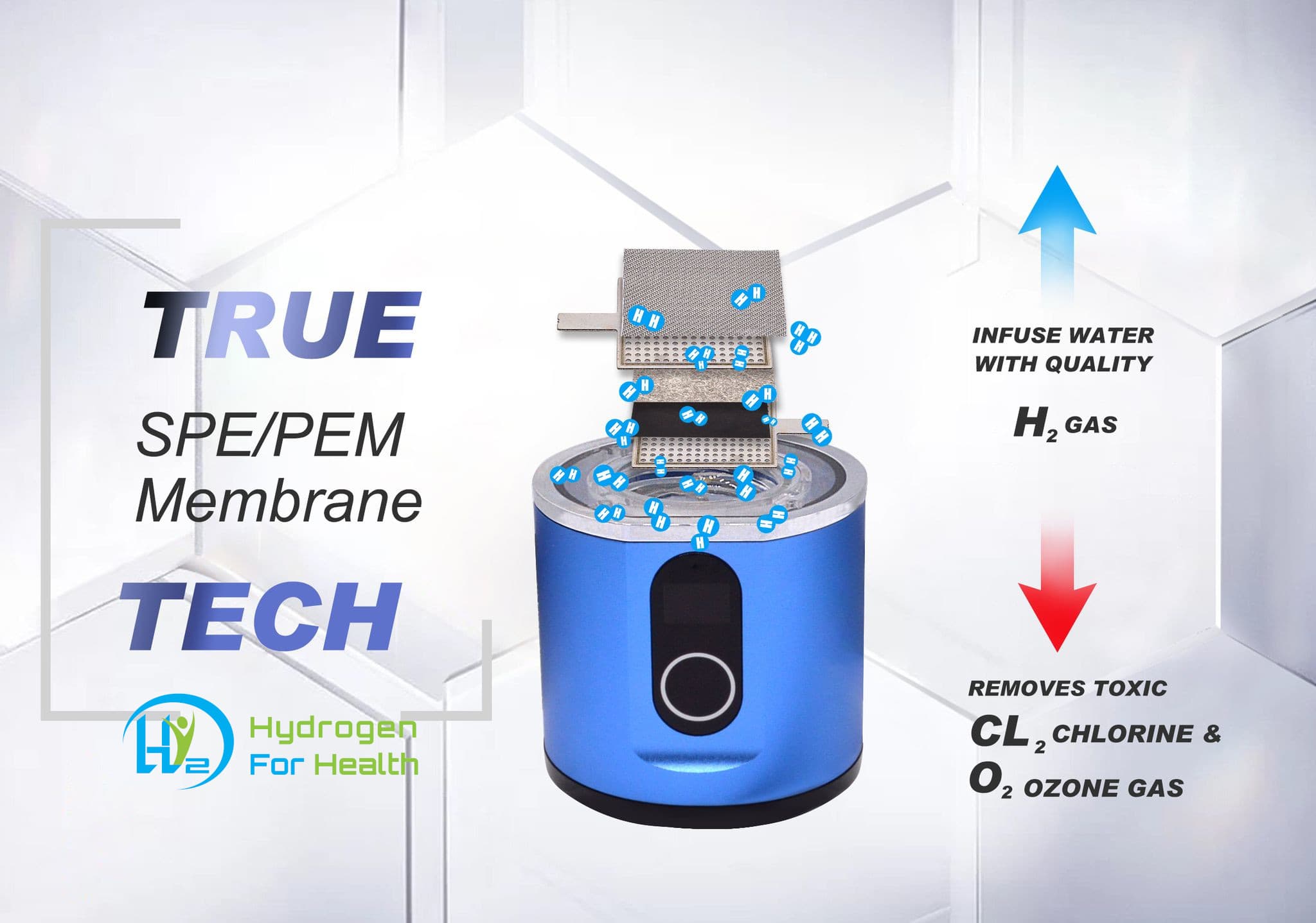H2 Nano Hydrogen Water Bottle - Thumbnail 10