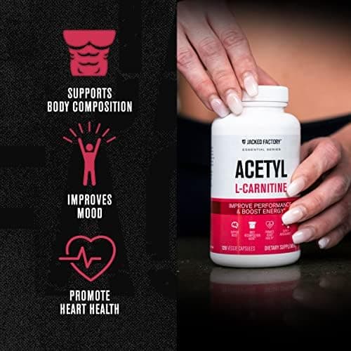 Acetyl L Carnitine Supplement 750mg - Thumbnail 4