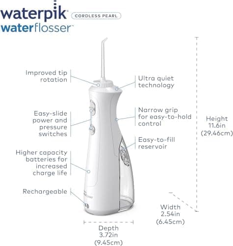 Waterflosser Cordless Pearl - Thumbnail 4