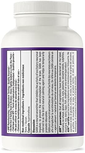 GABA 600mg Gamma-Aminobutyric Acid Supplement - Thumbnail 5