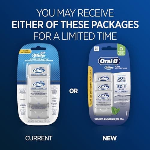 Glide Pro-Health Deep Clean Cool Mint Dental Floss Value 3 Pack - Thumbnail 3
