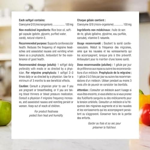 Coenzyme Q10 100mg - Thumbnail 3