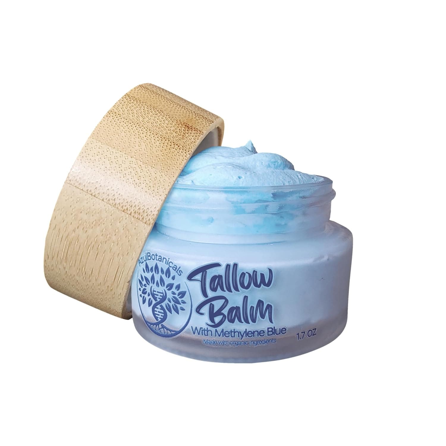 Methylene Blue Infused Whipped Grass Fed Beef Tallow Balm