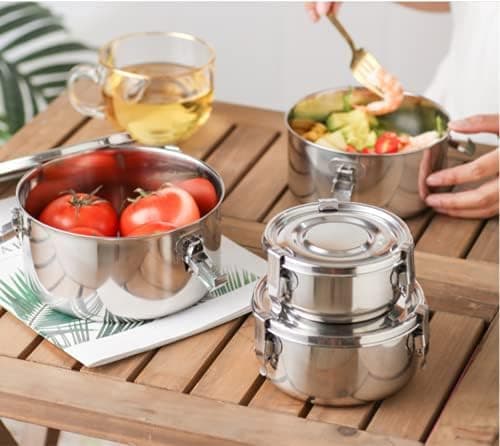 Premium Stainless Steel Food Storage Containers 304 Grade - Thumbnail 3