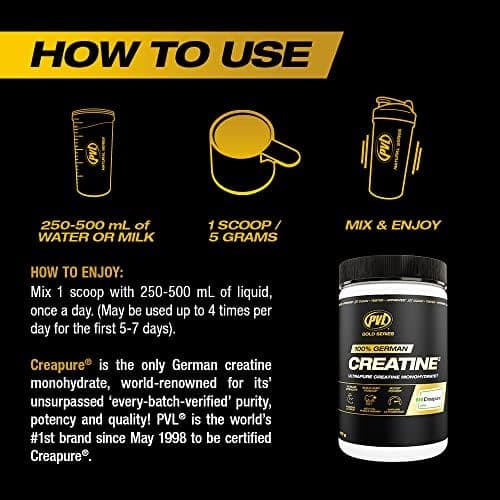 Creapure Creatine - 100% Pure German Creatine Monohydrate Powder - 82 Servings - 410 g - Thumbnail 6