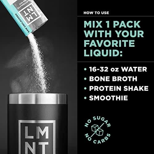 Keto Electrolyte Powder Packets | Paleo Hydration Powder | No Sugar, No Artificial Ingredients | Raw Unflavored | 30 Stick Packs - Thumbnail 5