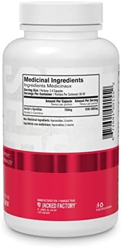 Acetyl L Carnitine Supplement 750mg - Thumbnail 6