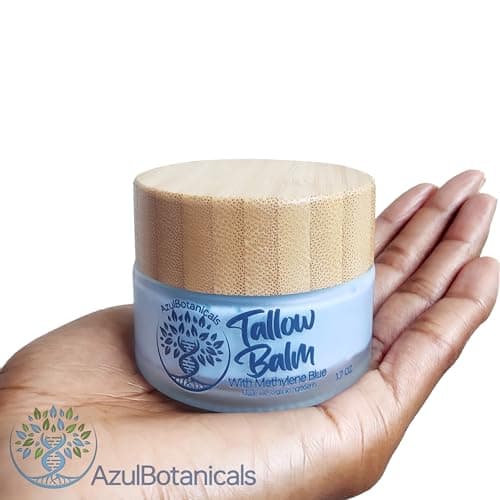 Methylene Blue Infused Whipped Grass Fed Beef Tallow Balm - Thumbnail 2