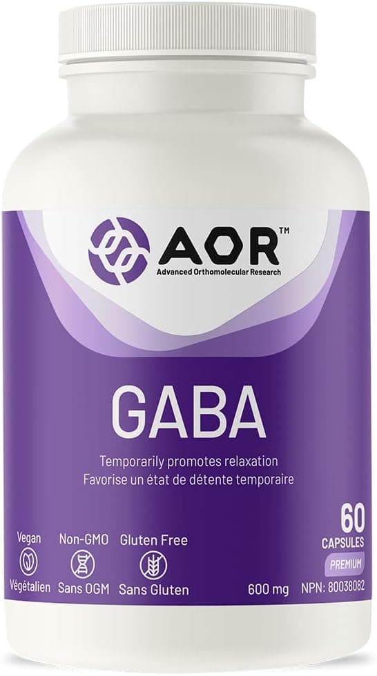 GABA 600mg Gamma-Aminobutyric Acid Supplement