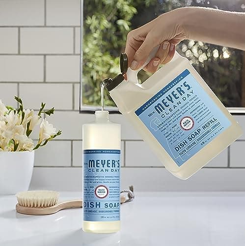 Clean Day Liquid Dish Soap Refill, Rain Water Scent, 1.4L Bottle - Thumbnail 7