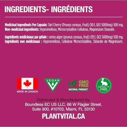 Tart Cherry Capsules - Thumbnail 6