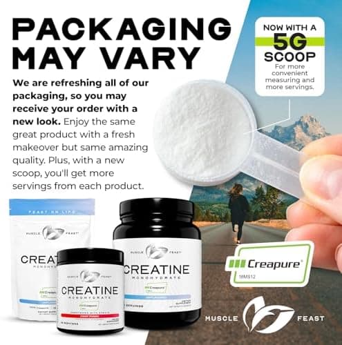 Creapure Creatine Monohydrate Powder - Thumbnail 3