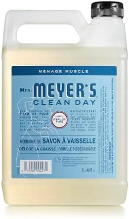 Clean Day Liquid Dish Soap Refill, Rain Water Scent, 1.4L Bottle - Thumbnail 2
