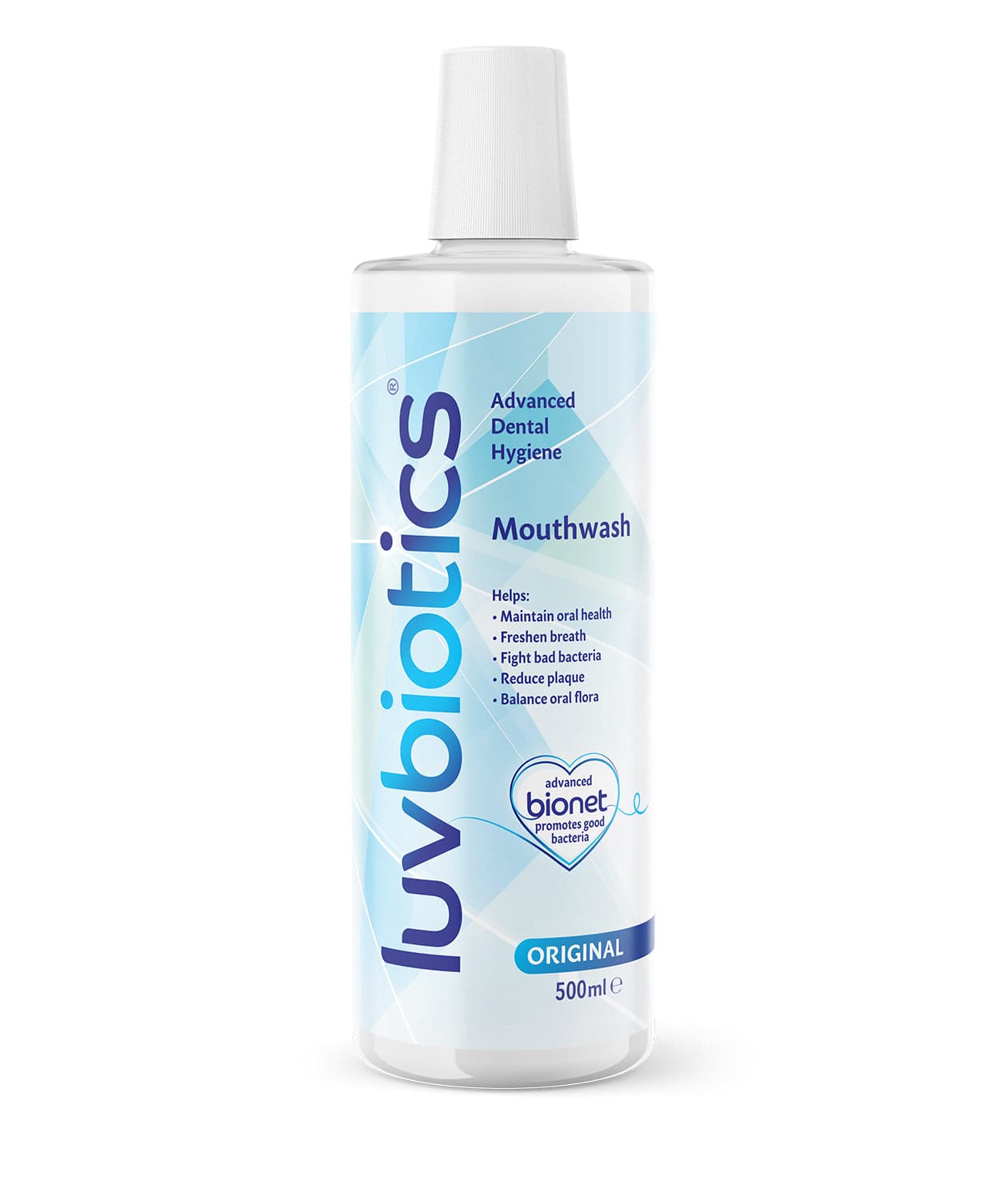 Original Mouthwash with Oral Probiotics, Xylitol & Aloe Vera - 500ml