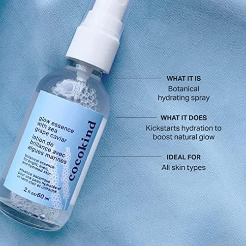 Glow Essence With Sea Grape Caviar Hydrating Primer And Facial Mist Facial Moisturizer - Thumbnail 2
