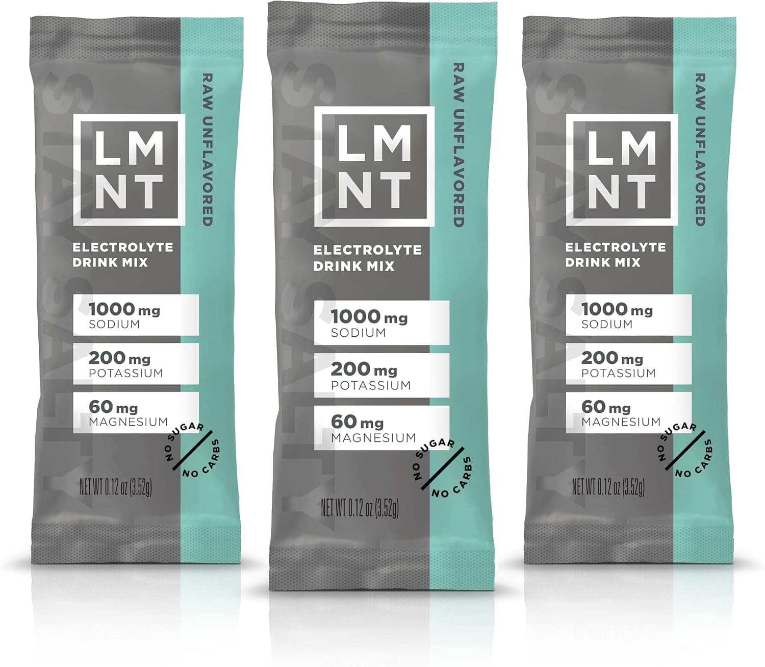 Keto Electrolyte Powder Packets | Paleo Hydration Powder | No Sugar, No Artificial Ingredients | Raw Unflavored | 30 Stick Packs