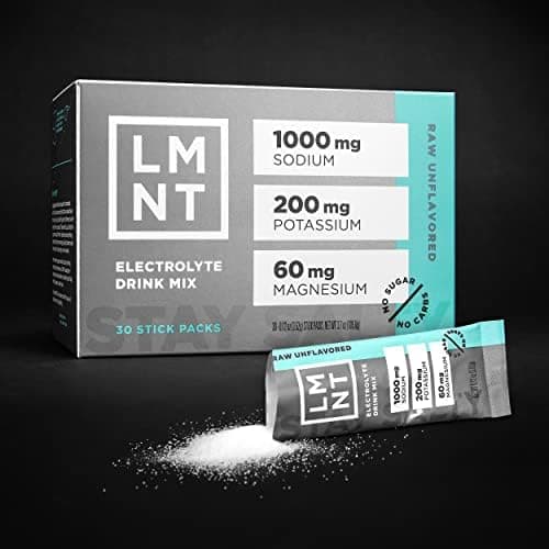 Keto Electrolyte Powder Packets | Paleo Hydration Powder | No Sugar, No Artificial Ingredients | Raw Unflavored | 30 Stick Packs - Thumbnail 3
