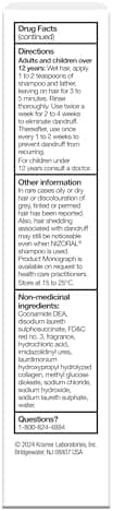 Anti-Dandruff Shampoo With 2% Ketoconazole, Fresh Scent, 120ml - Thumbnail 3