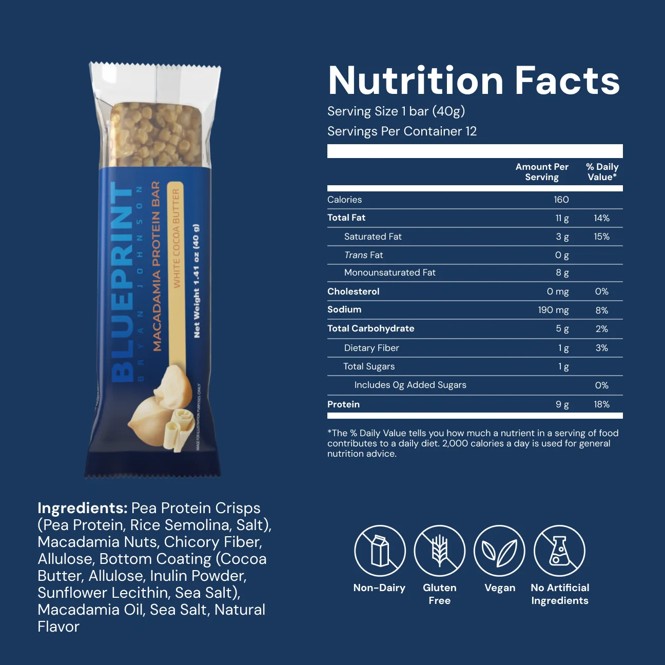 Macadamia Protein Bar - Thumbnail 2