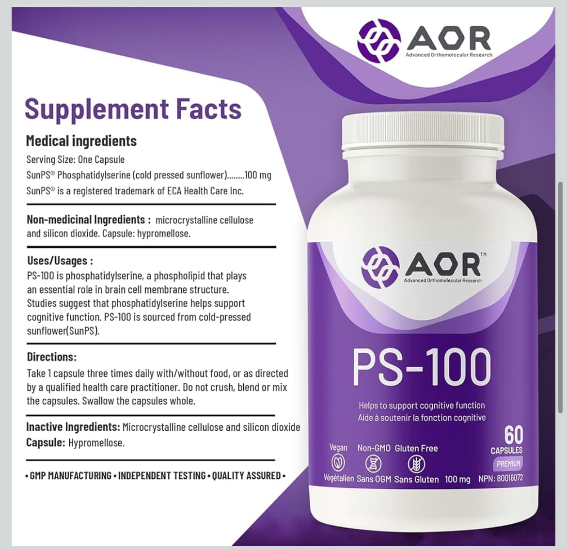 PS-100 Phosphatidylserine - Thumbnail 2