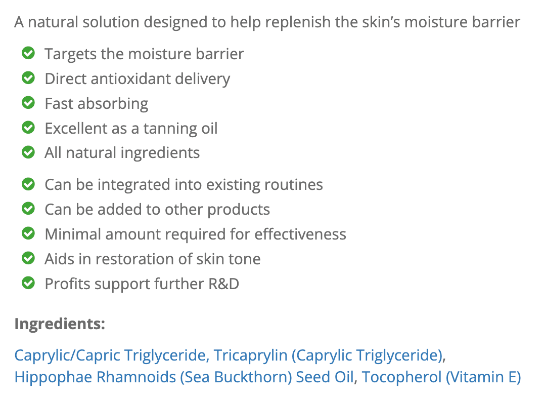Skin Conditioning Oil - Thumbnail 2