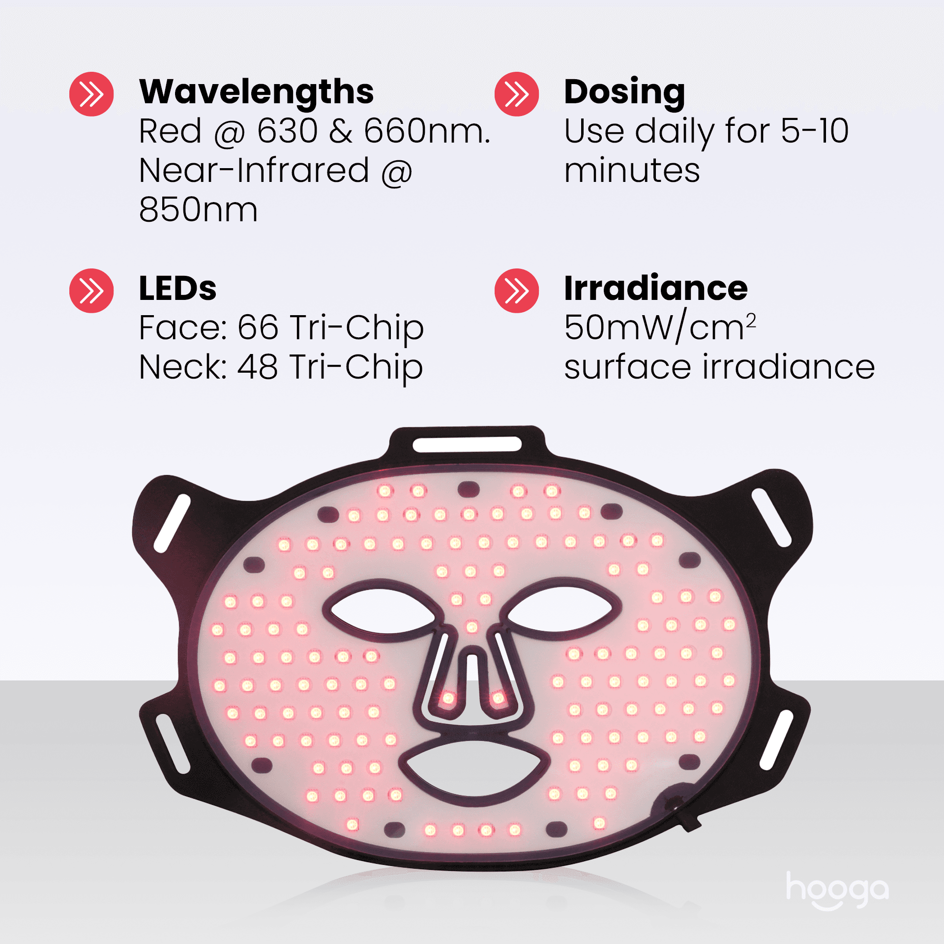 Red Light Therapy Face Mask - Thumbnail 3