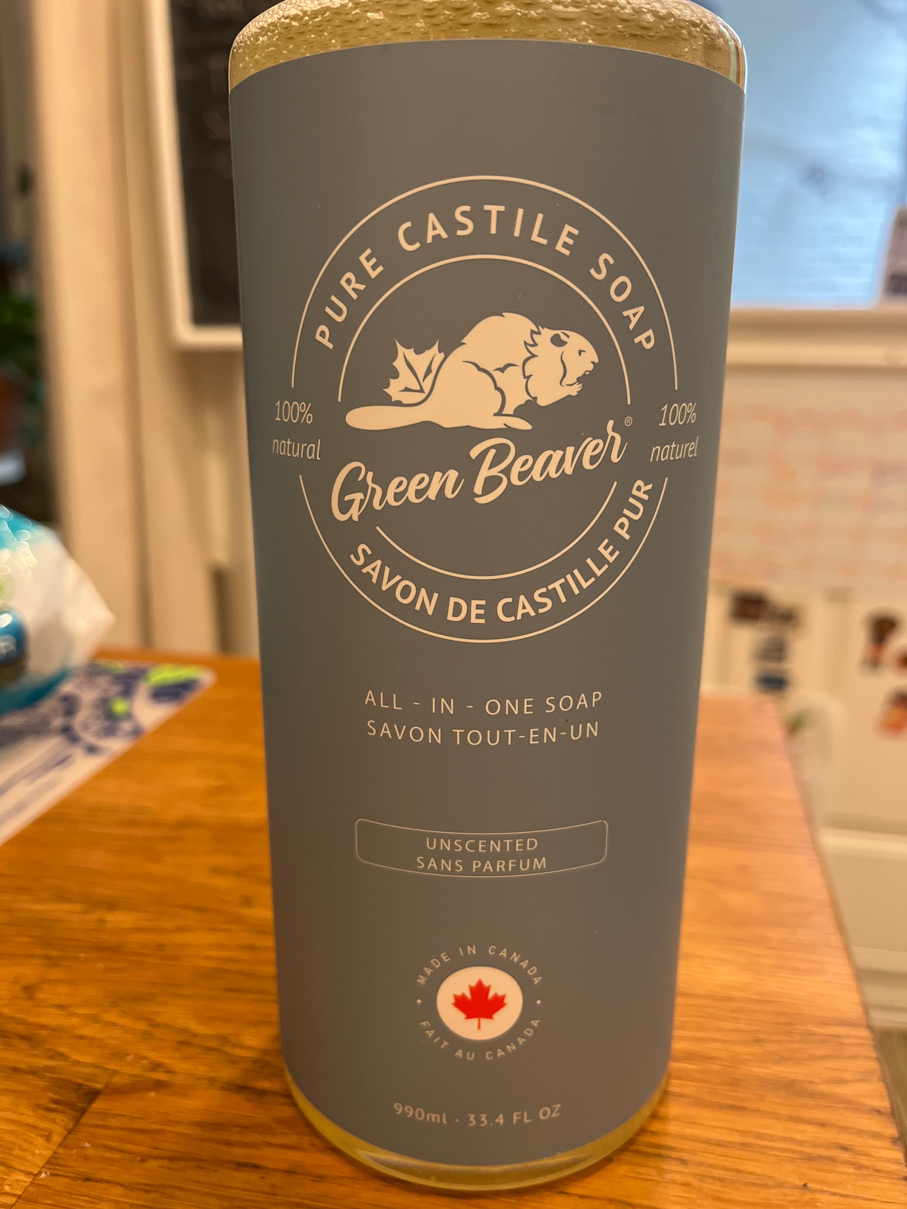 Pure Castile Soap (Unscented)