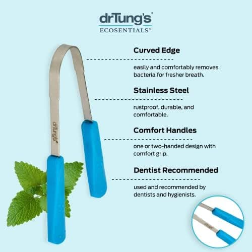 Tongue Cleaner Stainless Steel - Thumbnail 3