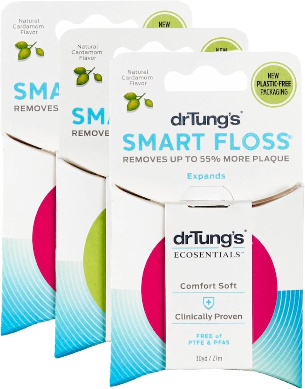Smart Floss 30 Yds Natural Cardamom Flavor