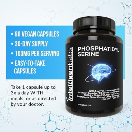Phosphatidylserine Supplement 100mg - Thumbnail 3